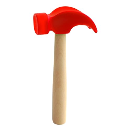 Ceprznvey Interactive Toys, Kids Hammer Toy, Educational Simulation Mallet Toy, Realistic Maintenance Tools, Portable Pretend Hammer for Enhances Fine Motor Skills, 6.5 inches/16.51cm von Ceprznvey