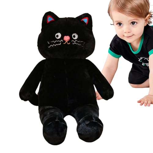 Ceprznvey Katzenspielzeug, große Plüschpuppe, Cartoon-Tierkissen, Kinder, Plüschkissen, 31,5 Zoll (81,5 cm) Katzenkissen, Cartoon-Tierkissen, gefülltes Tierspielzeug für Kinder Mädchen, von Ceprznvey