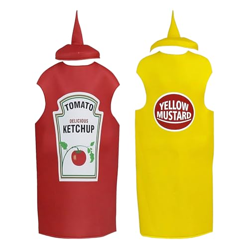 Ceprznvey Ketchup Costume, Unisex Food Costume, Novelty Clothing Prop, Funny Dress Up Clothes, Holiday Part, for Women Men, Dress Up for Adults, Size 40.16x27.56 Ceprznvey Ketchup Costume, Unisex Food Costume, Novelty Clothing Prop, Funny Dress Up Clothes, Holiday Part, for Women Men, Dress Up for Adults, Size 40.16x27.56 von Ceprznvey