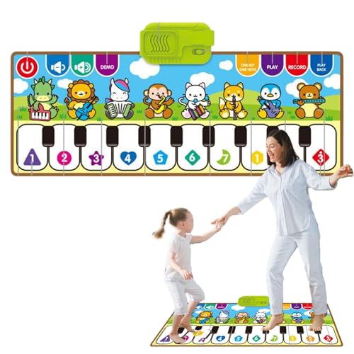 Ceprznvey Klaviermatte für Klaviermatte – Toddler Floor Play Piano Musical Mat | Effektive Instrumente Interaktion Eltern-Kind-Spielzeug für frühes Lernen im Innenbereich für die Entwicklung von Ceprznvey Klaviermatte für Klaviermatte – Toddler Floor Play Piano Musical Mat | Effektive Instrumente Interaktion Eltern-Kind-Spielzeug für frühes Lernen im Innenbereich für die Entwicklung von von Ceprznvey