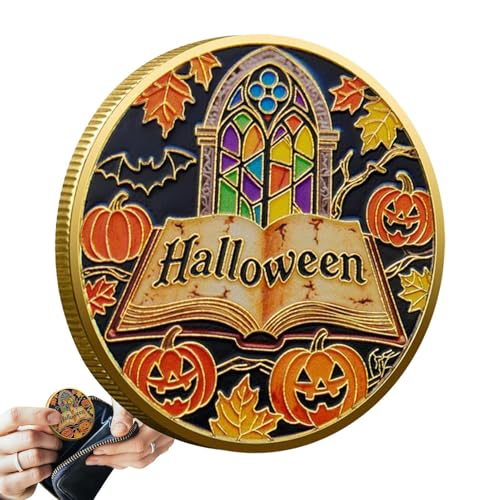 Ceprznvey Piraten Münze - Geist Sammelmünze Gedenkmünze Halloween - Deko Kunst Anzeige Für Fans Männer Frauen Geburtstag Feiertage Party Tisch Karneval Ceprznvey Piraten Münze - Geist Sammelmünze Gedenkmünze Halloween - Deko Kunst Anzeige Für Fans Männer Frauen Geburtstag Feiertage Party Tisch Karneval von Ceprznvey
