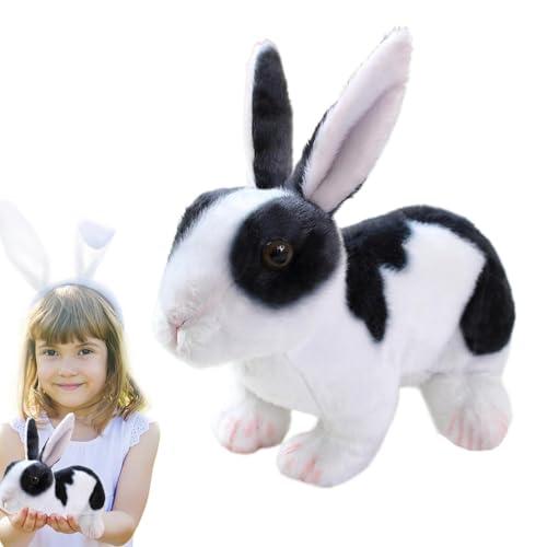 Ceprznvey Plüschtier Easter Bunny, weiches Tierkissen, 25,4 cm Plüschtier, süßes Plüschtier, süßes Plüschtier, Mädchen, Weihnachten von Ceprznvey