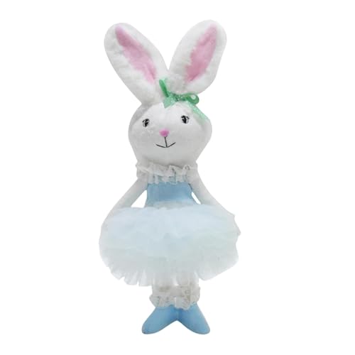 Ceprznvey Plush Bunny, Rabbit Stuffed Animal, Easter Bunny Stuffed Animal, Bunny Rabbit Toy Wearing Dress, Cuddly Bunny, Huggable & Washable, Stuffed Bunny Rabbit Cuddly Toy for Easter Holiday von Ceprznvey