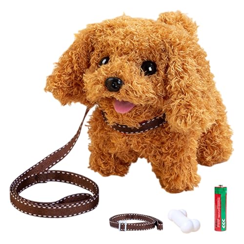 Ceprznvey Plush Toys, Electronic Toy Dog, Interactive Barking Dog Toy, Plush Walking Puppy, Electronic Walking Puppy Plush Toy with Barking Sound, an Engaging and Fun Interactive Toy for Kids von Ceprznvey