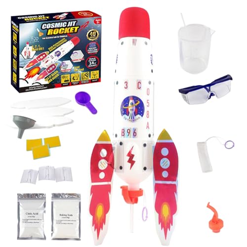 Ceprznvey Raumschiff Spielzeug | Experimentierset Für Raketenwissenschaft - STEM Wissenschaftsset Interaktive Lernspiele Vorschule Mädchen Feinmotorik Entdecken Ceprznvey Raumschiff Spielzeug | Experimentierset Für Raketenwissenschaft - STEM Wissenschaftsset Interaktive Lernspiele Vorschule Mädchen Feinmotorik Entdecken von Ceprznvey