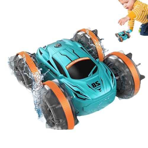 Ceprznvey Rc Car Boat Toy, Drift Car Boat Model, Remote Control Water Tool, Dazzling Lighting Effects, Compact 45 Degree, Desert, Rock, Grass, 6,3 x 6,22 x 3,15 Zoll von Ceprznvey