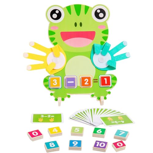 Ceprznvey Subtraktionsspiele – Lernspielzeug STEM aus Holz, buntes mathematisches Lernspiel für Klassenzimmer, Geburtstag, Spielzimmer, Unterstützung der Schule, Kindergarten, Schule zu Hause Ceprznvey Subtraktionsspiele – Lernspielzeug STEM aus Holz, buntes mathematisches Lernspiel für Klassenzimmer, Geburtstag, Spielzimmer, Unterstützung der Schule, Kindergarten, Schule zu Hause von Ceprznvey