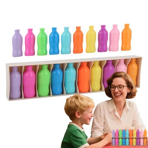 Ceprznvey Vereinsspiel, Rätselspiel mit bunten Flaschen | Lernaktivitäten, Lernspielzeug für Klassenzimmer, Familie, Mädchen, Party, Picknick, Garten Ceprznvey Vereinsspiel, Rätselspiel mit bunten Flaschen | Lernaktivitäten, Lernspielzeug für Klassenzimmer, Familie, Mädchen, Party, Picknick, Garten von Ceprznvey