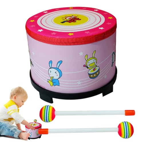 Children's Hand Drumming, Preschool Rhythm Drum, Music Education Toy, Abs Wood Construction, Creative Performance Tool, Ideal for Kindergarten, 7.87 X 6.69 Inches von Ceprznvey