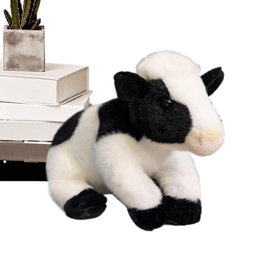 Cow Plush, Soft Plush Cattle, 8.6-Inch Soft Cow Plushie Animals, Stuffed Cow, Yak Stuffed Animal, Small Animal Plushie, Bedtime Cattle, Yak Stuffed Animal, Cuddly Stuffed Animals for All Ages von Ceprznvey