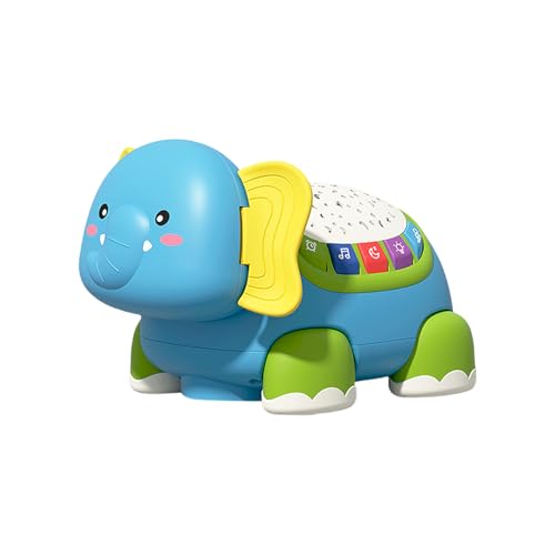 Crawling Toy, Elephant-Themed Musical Toy, Sensory Interactive Play, Educational Development Aid, Fun Nursery Entertainment, Learning Game for Boys & Girls, 7,09 x 5,31 x 4,92 Zoll Crawling Toy, Elephant-Themed Musical Toy, Sensory Interactive Play, Educational Development Aid, Fun Nursery Entertainment, Learning Game for Boys & Girls, 7,09 x 5,31 x 4,92 Zoll von Ceprznvey