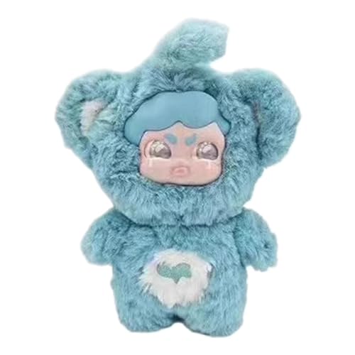 Cute Labu-bu Style, Stuffed Animal Pendant, Character Stuffed Toy Charm, Series Plush Pendant, Soft Backpack Ornaments for Backpack, Bag, Purse, 4.72x0.79x5.91 inches, mehrfarbig, riferimento von Ceprznvey