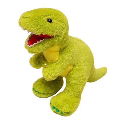 Dinosaur Plüsch, Light Up Plüsch, Cute Stuffed Doll, Getuftete Tiere, weiches Plüschmaterial, Dinosaurier-Design, niedlich und bequem, Cartoon-Stil, vielseitig und sicher für den Gebrauch von Ceprznvey