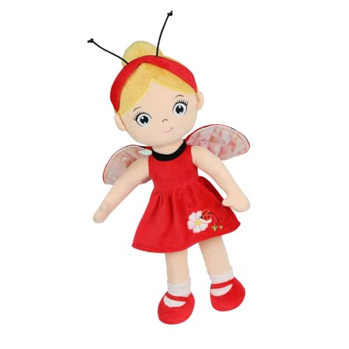 Fairy Doll for Girls, Fairy tale character plush doll, Plush Dolls Vivid Fairy Figure Stuffed, Huggable Throw Pillow Children's Playmates Pretend Play Doll for Desk, Sofa, Bed, 7.87x16.93 inches von Ceprznvey