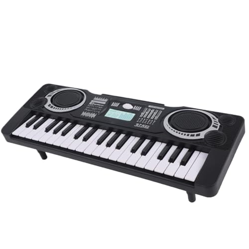 Kids Electric Piano, Kids Musical Instrument, Music Education Toy, Portable Electronic Digital Piano, Musical Toy Piano Learning Instrument, 34,5 x 12,5 x 8 cm for Boys and Girls Early Music Education von Ceprznvey