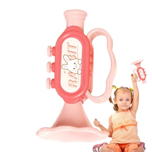 Kids Trumpet, Preschool Musical Instrument, Educational Toy for Kids, Abs Material, Fun Sound Production, Ideal for Birthdays and Christmas, 5.43x3.78x3.35 Inches von Ceprznvey