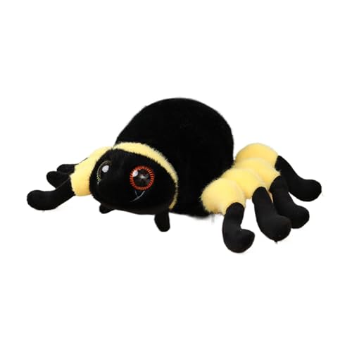 Spider Plush Toy, Simulation Cute Spider Animal Throw Pillow, Decorative Halloween Cushion Pillow, Soft Plush Pranks Stuffed Toys for Kids and Adults, 11.81x7.09 inches von Ceprznvey