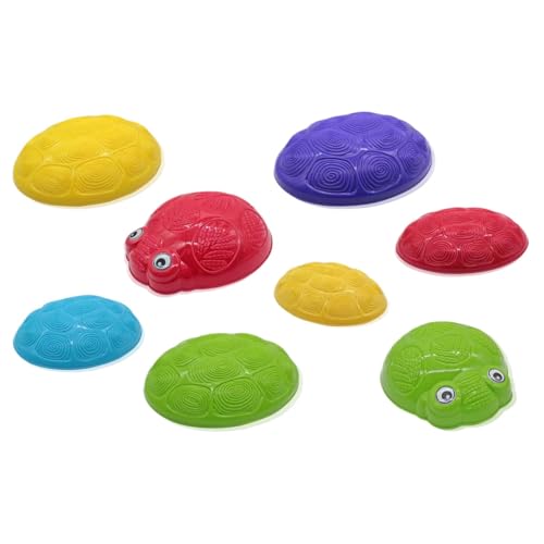 Stepping Stones, Stones Obstacle Course, Children's Sensory Training Equipment, Foot Stimulation Stones, Sensory Balance Stones for Children, Non-Slip Stepping Stones for Kids' Obstacle Course von Ceprznvey