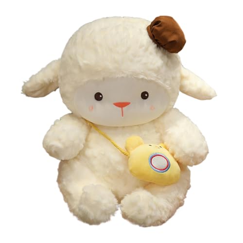 Stuffed Animal, Plush Doll, Soft Sheep Plushie, Cute Lamb Plush Toy, Cute Lamb Stuffed Animal Plush Pillow Soft Plush Sheep Doll Filled with Pp Cotton, Ideal for Cuddling and Bedroom Decoration von Ceprznvey