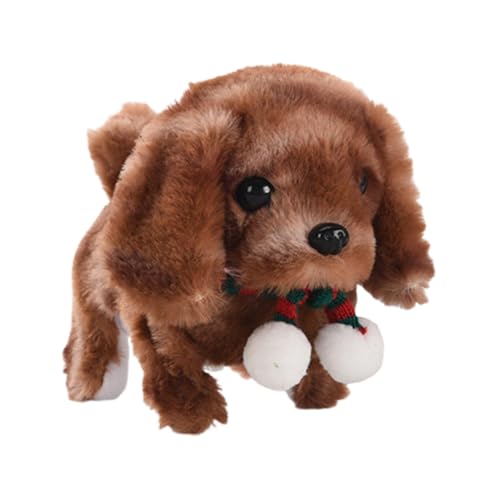 Toy Dogs, Electronic Interactive Dog, Stuffed Dog Plush Toy, Realistic Electronic Pet, Toy Dogs That Walk and Bark, Interactive Electronic Pet Plush Realistic Walking and Barking Toy Dog, Electronic von Ceprznvey