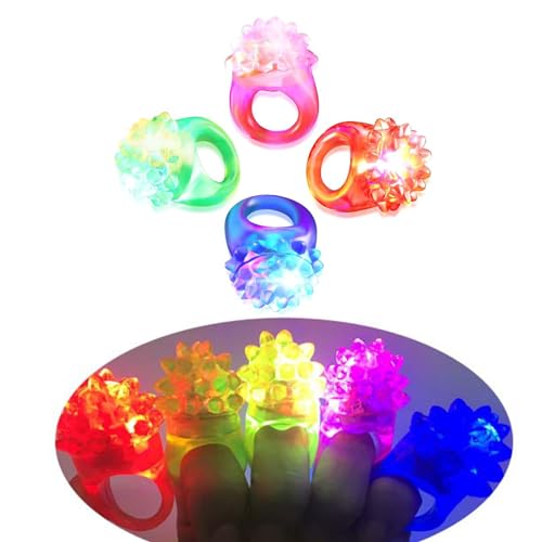 Leuchtringe, leuchtendes Fingerspielzeug, leuchtendes Fingerspielzeug, lustiges Fingerspielzeug, leuchtende Gelee-Ringe, Fingerlichter, LED, Blinklicht, Spielzeug, LED-Licht Leuchtringe, leuchtendes Fingerspielzeug, leuchtendes Fingerspielzeug, lustiges Fingerspielzeug, leuchtende Gelee-Ringe, Fingerlichter, LED, Blinklicht, Spielzeug, LED-Licht von Cerioll