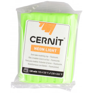 Cernit Knetmasse Neon Grün 215 56g von Cernit