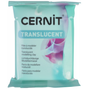 Cernit Knetmasse Transparent 132 Smaragdgrün 56g von Cernit