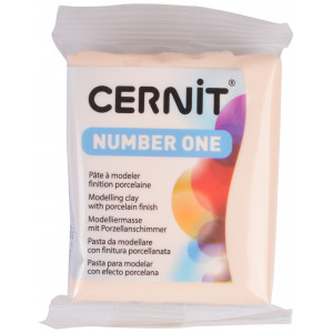 Cernit Knetmasse Unicolor 028 Hellpfirsich 56g von Cernit