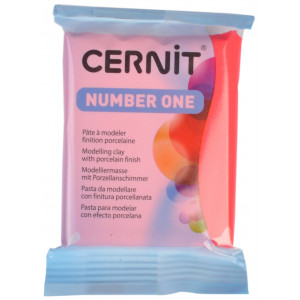 Cernit Knetmasse Unicolor 012 Rot 56g von Cernit