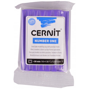 Cernit Knetmasse Unicolor 015 Lila 56g von Cernit