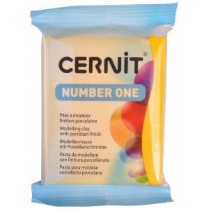 Cernit Knetmasse Unicolor 021 Gelb 56g von Cernit