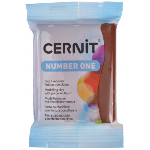 Cernit Knetmasse Unicolor 023 Braun 56g von Cernit