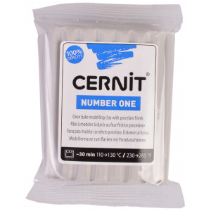 Cernit Knetmasse Unicolor 024 Grau 56g von Cernit