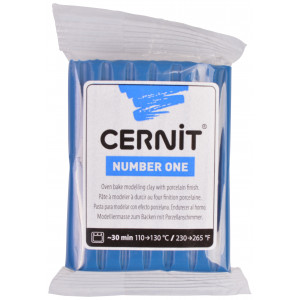 Cernit Knetmasse Unicolor 034 Marineblau 56g von Cernit