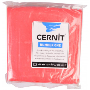 Cernit Knetmasse Unicolor 043 Rot 250g von Cernit