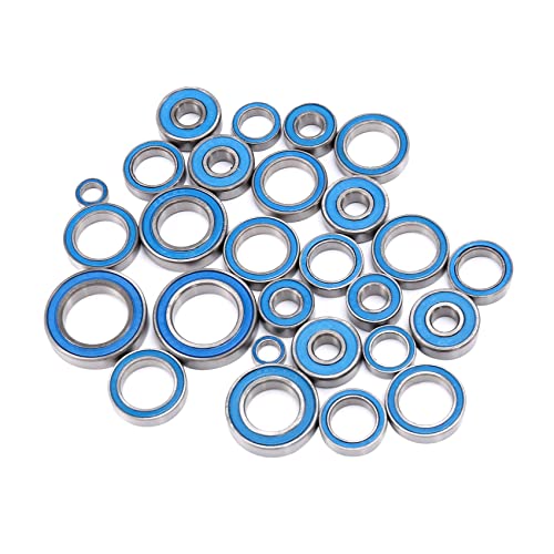 Cetfuro 27-Teiliges Sealed Bearing Kit für 1/10 4S 89076-4 RC Car Upgrade Parts ZubehöR von Cetfuro