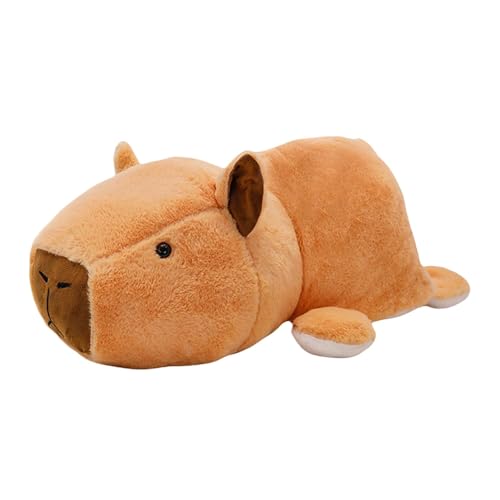 Chaies Capybara Plüschtier, Capybara Plüschkissen, Kuscheltiere für Mädchen, Doppelseitiges Plüschpuppen-Stofftier, Reversible Katze, süßes Stofftier, Plüschtiere für Mädchen von Chaies