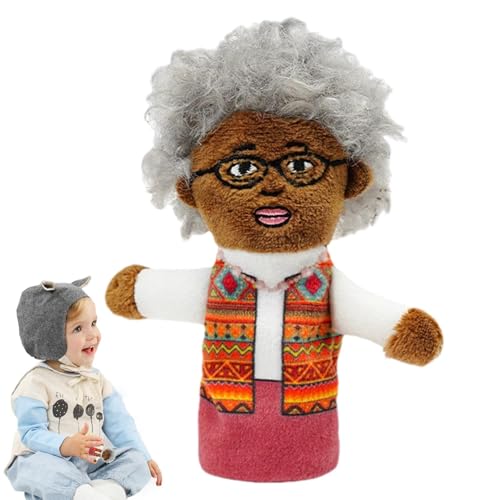 Chaies Fingerpuppen aus Plüsch, Fingerpuppenspielzeug für | Cartoon der Schwarzen erzählt eine Geschichte von Fingerpuppen – Spielzeug für Familienpuppen Chaies Fingerpuppen aus Plüsch, Fingerpuppenspielzeug für | Cartoon der Schwarzen erzählt eine Geschichte von Fingerpuppen – Spielzeug für Familienpuppen von Chaies