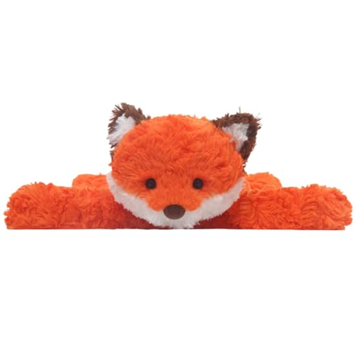 Chaies Gefüllter Fuchs, Gefülltes Fuchs-Plüschtier | 14-Zoll-Plüsch-Fuchs-Spielzeugkissen - Liegende Fuchs-Plüschpuppe, Plüschtier-Kissen für Kinder, Mädchen, Zimmer, Heimdekoration von Chaies