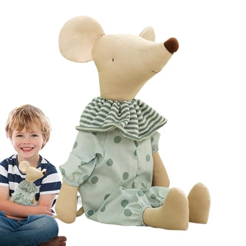 Chaies Gefülltes Plüschtier, Stofftierspielzeug | Umarmbare Sofa-Dekoration, Plüschtier-Kissenpuppe,Stofftier Plüschtier Entzückendes Tierpuppenspielzeug mit Kleidung für Wohnzimmer, Schlafzimmer, von Chaies