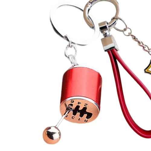 Chaies Handbuch Shifter Keychains, Getriebeschlüsselketten - Schaltgetriebe Schaltgetriebe Fidget Toy | Kreatives Handbuch 6 Geschwindigkeitsgetriebe Schalthebelschlüssel, Schaltgetriebe von Chaies