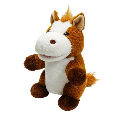 Chaies Handpuppe aus weichem Plüsch, Arbeitsmund, Handpuppen – niedliche Plüschpuppen von 24 cm – Handpuppen mit Geflügelfingern für die frühe Bildung, Finger Chaies Handpuppe aus weichem Plüsch, Arbeitsmund, Handpuppen – niedliche Plüschpuppen von 24 cm – Handpuppen mit Geflügelfingern für die frühe Bildung, Finger von Chaies