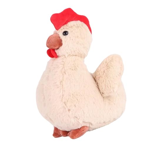 Chaies Huhn-Stofftier,Gefülltes Huhn - Süßes Plüsch-Küken-Kissen-| Weiche Küken-Kuscheltiere. Niedliche Plüschtiere für das Kinderzimmer. Kuscheltiere für Mädchen und von Chaies