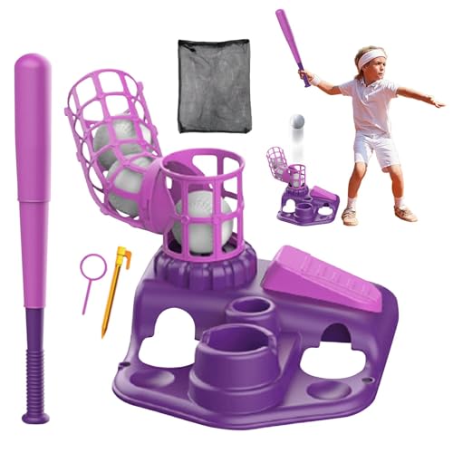 Chaies Kinder-Baseball-Set,Baseball-Set für Kinder,Baseballspiele im Freien | Baseball-Set für Kleinkinder, Baseball-Outdoor-Spielzeug, interaktive T-Ball-Spiele für und Mädchen im Alter von 3–8 von Chaies