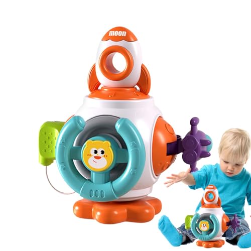 Chaies Kleinkindaktivitätsbehörde, Baby Activity Board,Multifunktionales Zappel -Board -Würfel -Kleinkind Sensory Toys - Kompakte Aktivitätsbälle Bildungswürfel für Kinder im Alter von 1 bis 2 Jahren von Chaies