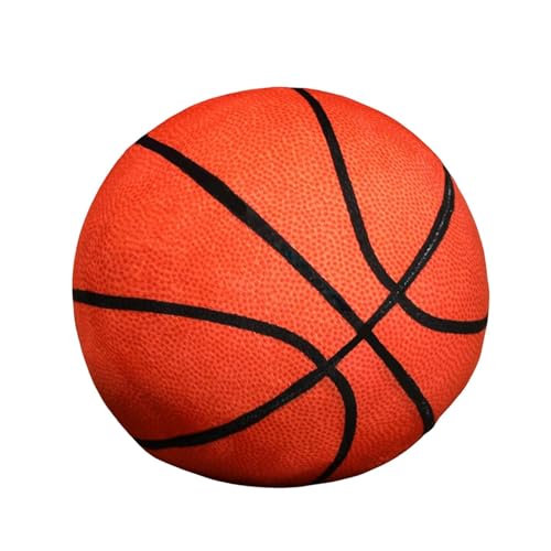 Chaies Plüsch-Basketballspielzeug,Plüsch-Basketballkissen, Realistisches weiches Plüschtier, Niedliche Ball-Plüschtiere, Wurfkissen, Flexibles Spielzeug für und Mädchen von Chaies