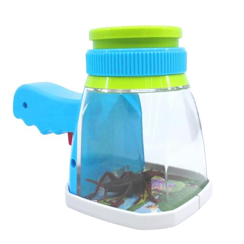 Chaies Spider -Lupe -Behälter, Ladybug -Lupenschachtel - Großkapazität klarer Schmetterlingsbetreiber Jar - Centipede Collector Fall, Ladybug Catcher Supplies für Abenteuer von Chaies