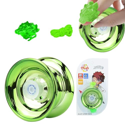 Chaies Yoyo Professional | Legierung Yoyo Spielzeug Responsive Yoyo - Starker, schlagfester Trick-Yo-Yo-Ball zum Trainieren der Hand-Auge-Koordination für Kinder und Anfänger von Chaies