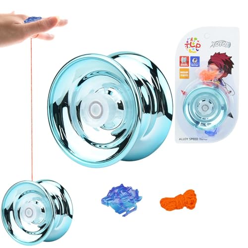 Chaies Yoyo für Kinder 8-12 - Legierung Yoyo Spielzeug Responsive Yoyo,Starker, schlagfester Trick-Yo-Yo-Ball zum Trainieren der Hand-Auge-Koordination für Kinder und Anfänger von Chaies