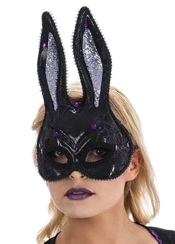 Chaks 13164, Masque Lapin Noir Dentelle von Chaks